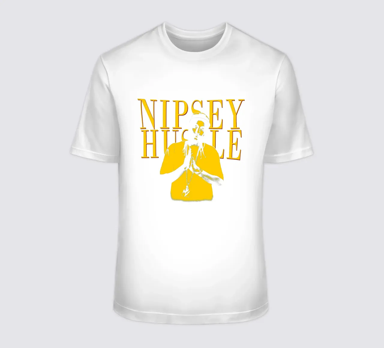 Stile Silhouette Nipsey Hussle Hip hop t-shirt da mannys_artt