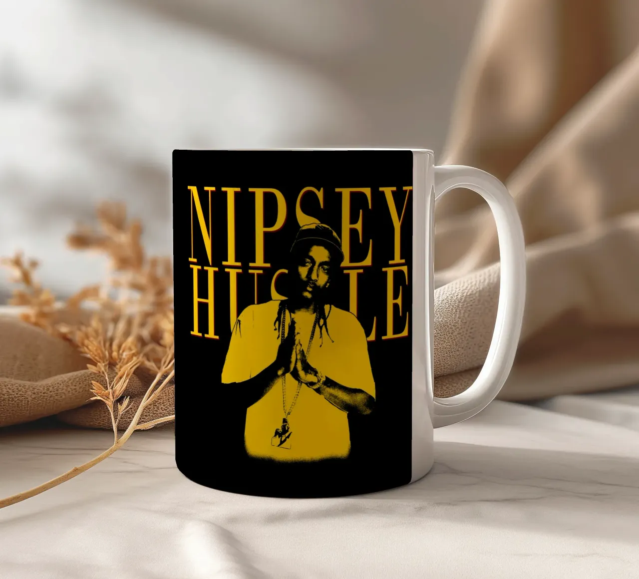 Stile Silhouette Nipsey Hussle Hip hop tazza in ceramica da mannys_artt