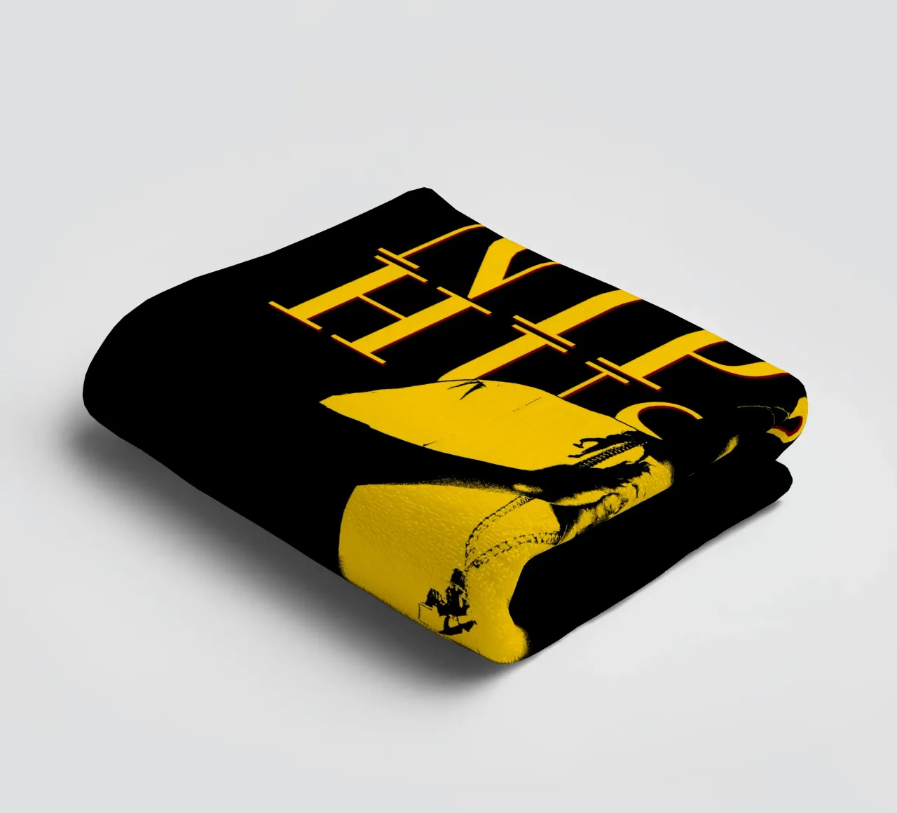 Stile Silhouette Nipsey Hussle Hip hop asciugamano da bagno da mannys_artt