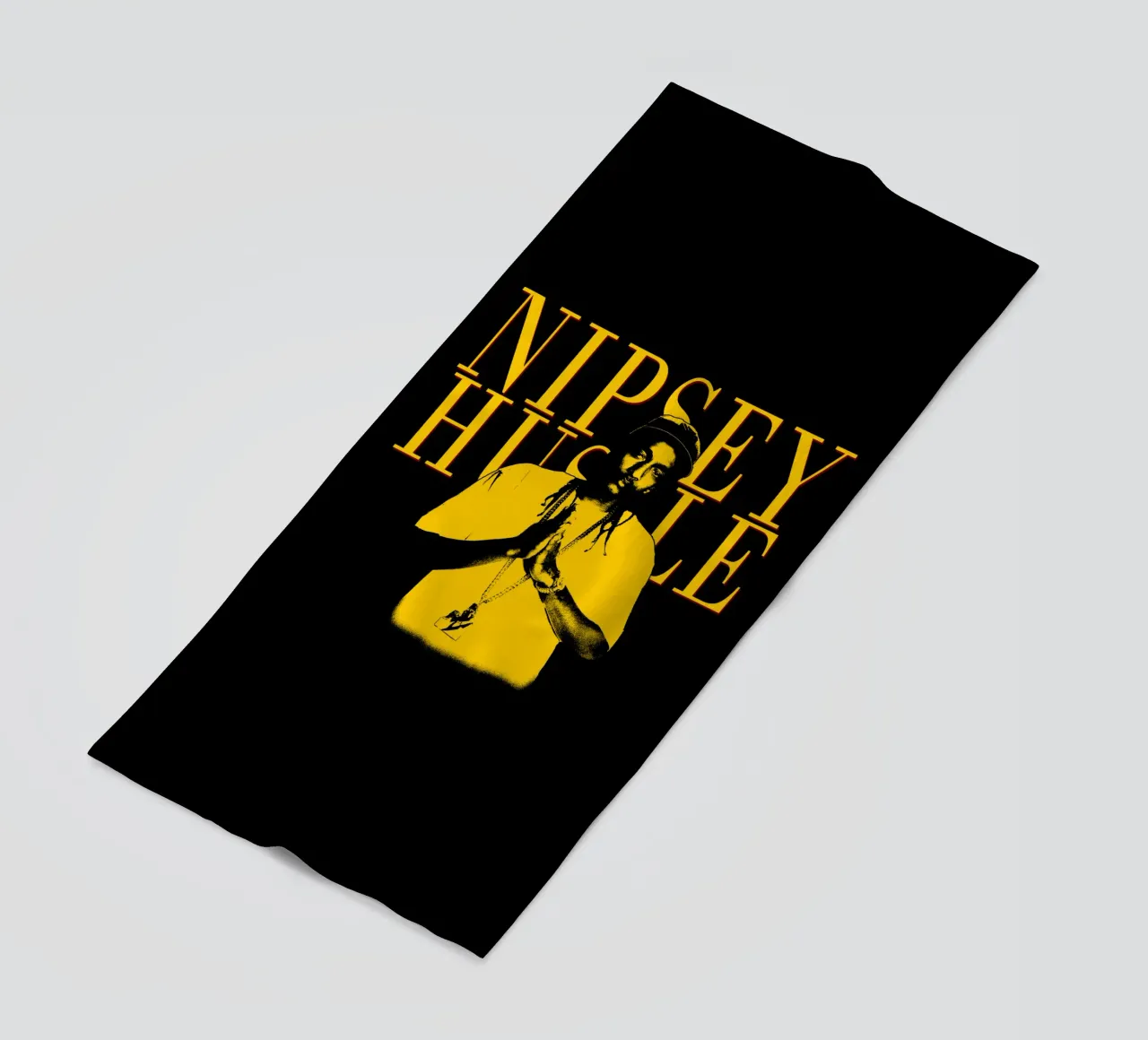 Stile Silhouette Nipsey Hussle Hip hop telo mare da mannys_artt