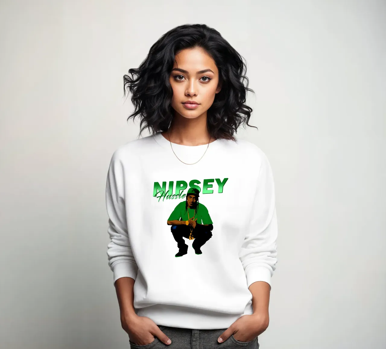 Nipsey Hussle Hip Hop felpa da mannys_artt