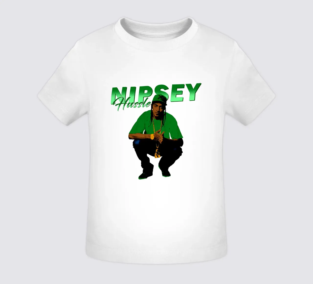 Nipsey Hussle Hip Hop maglietta neonato da mannys_artt