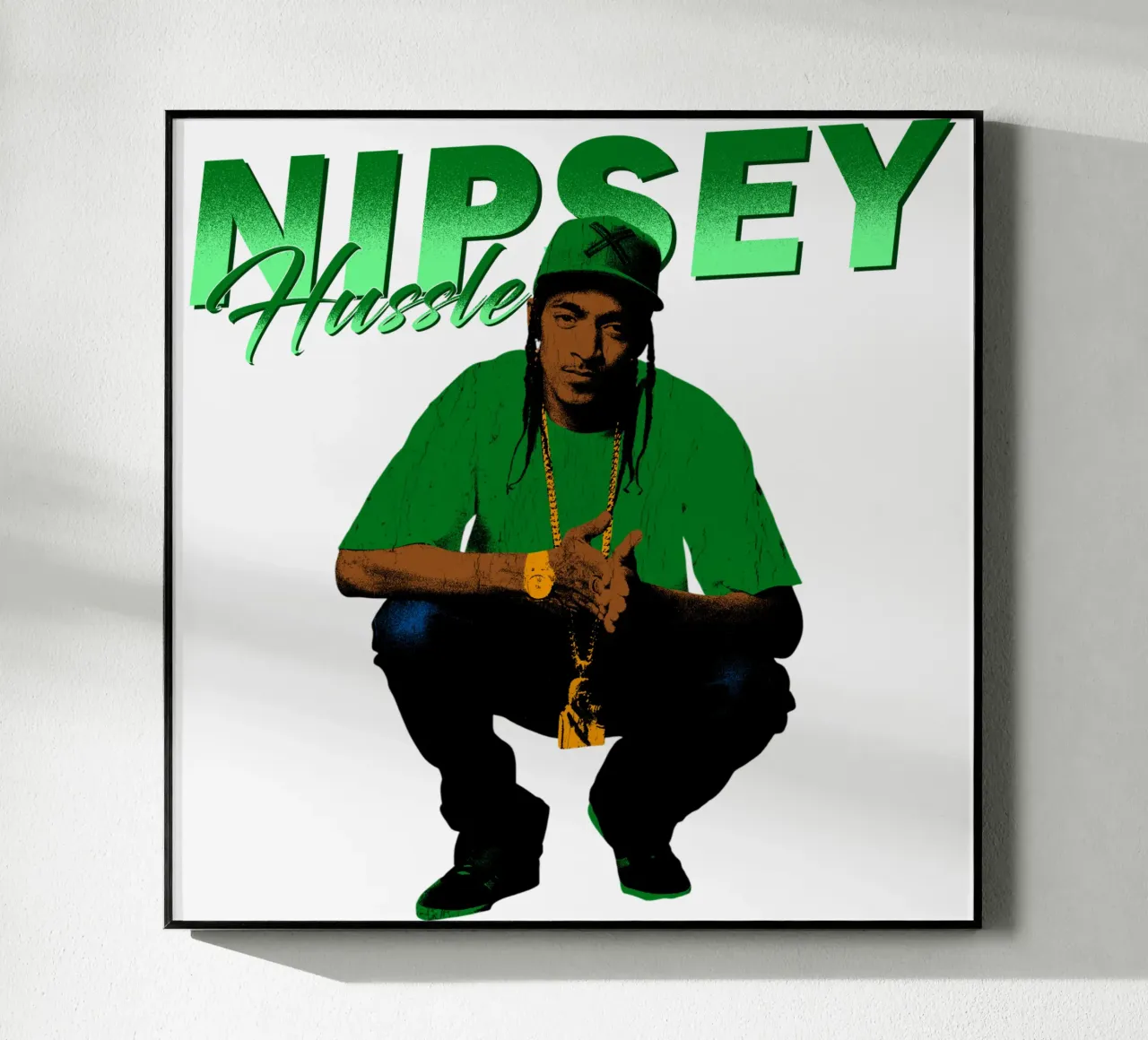 Nipsey Hussle Hip Hop plexiglass da mannys_artt