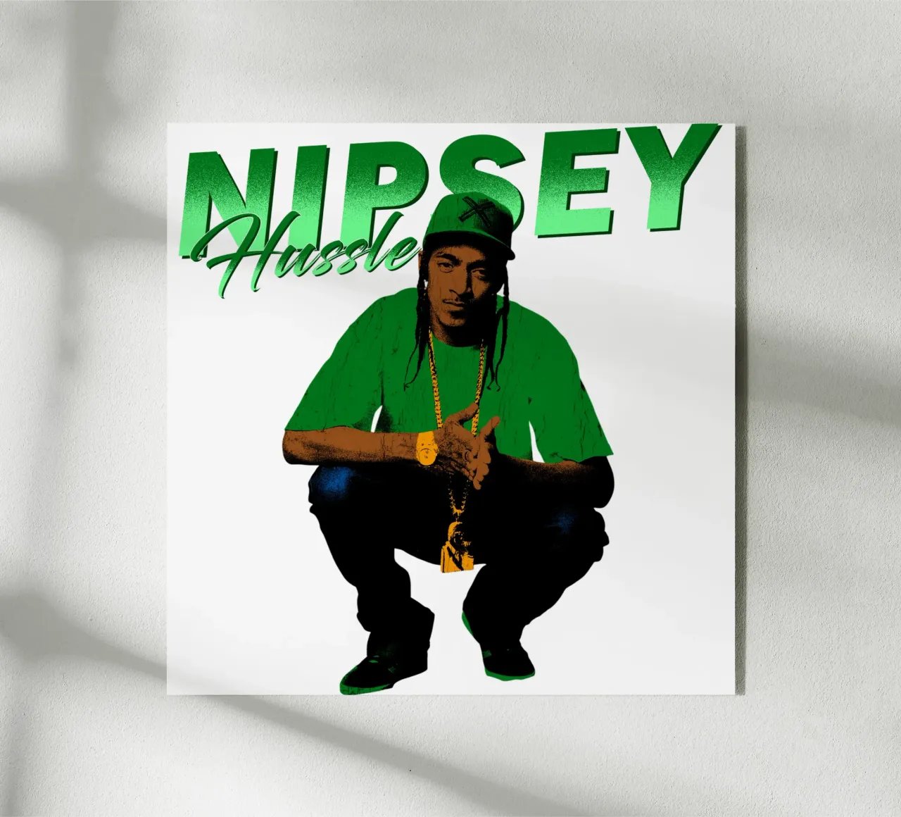 Nipsey Hussle Hip Hop plexiglass da mannys_artt