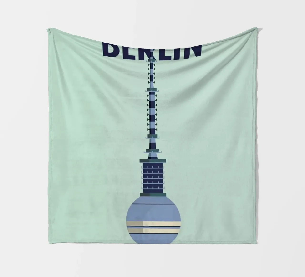 Berlin Fleecedecke von Designliga Products GmbH & Co. KG