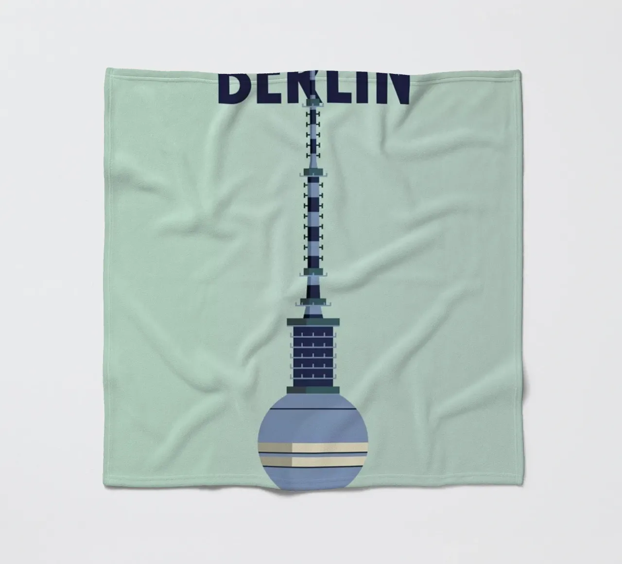 Berlin Fleecedecke von Designliga Products GmbH & Co. KG