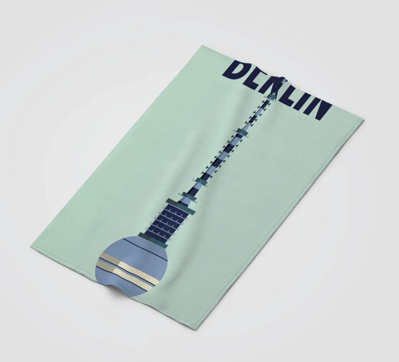 Berlin fleecedeken van Designliga Products GmbH & Co. KG