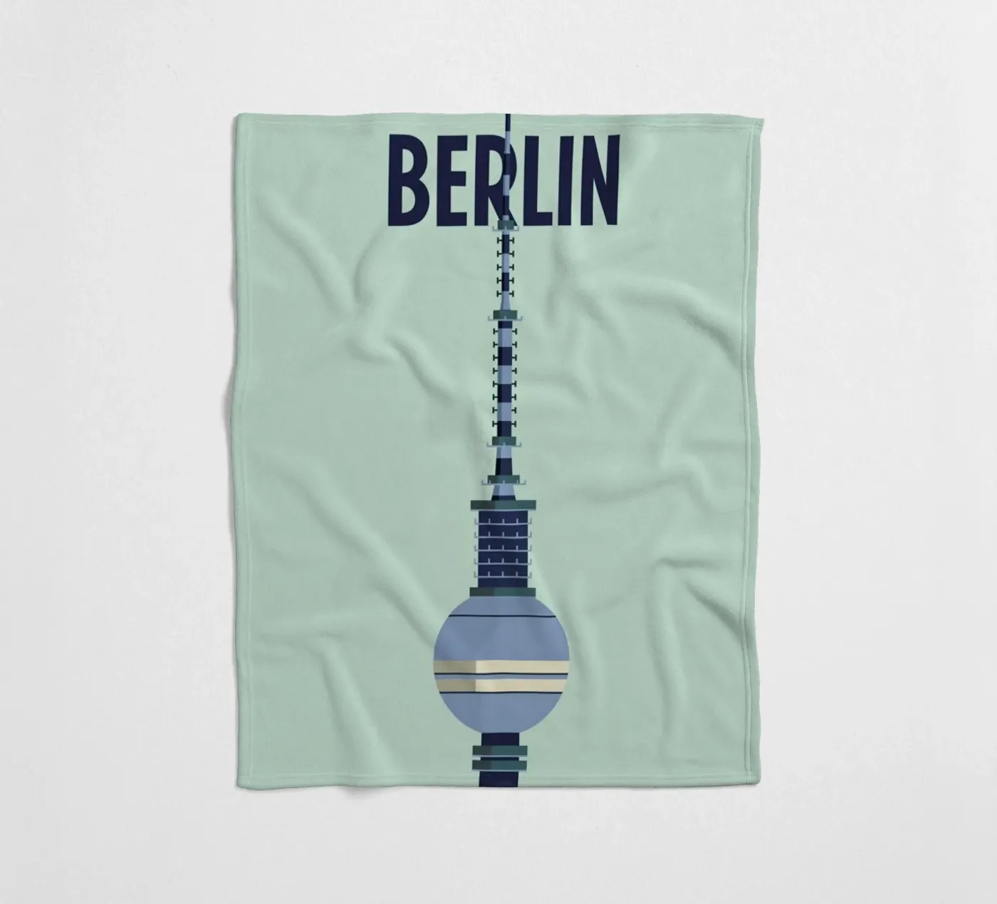 Berlin fleecedeken van Designliga Products GmbH & Co. KG