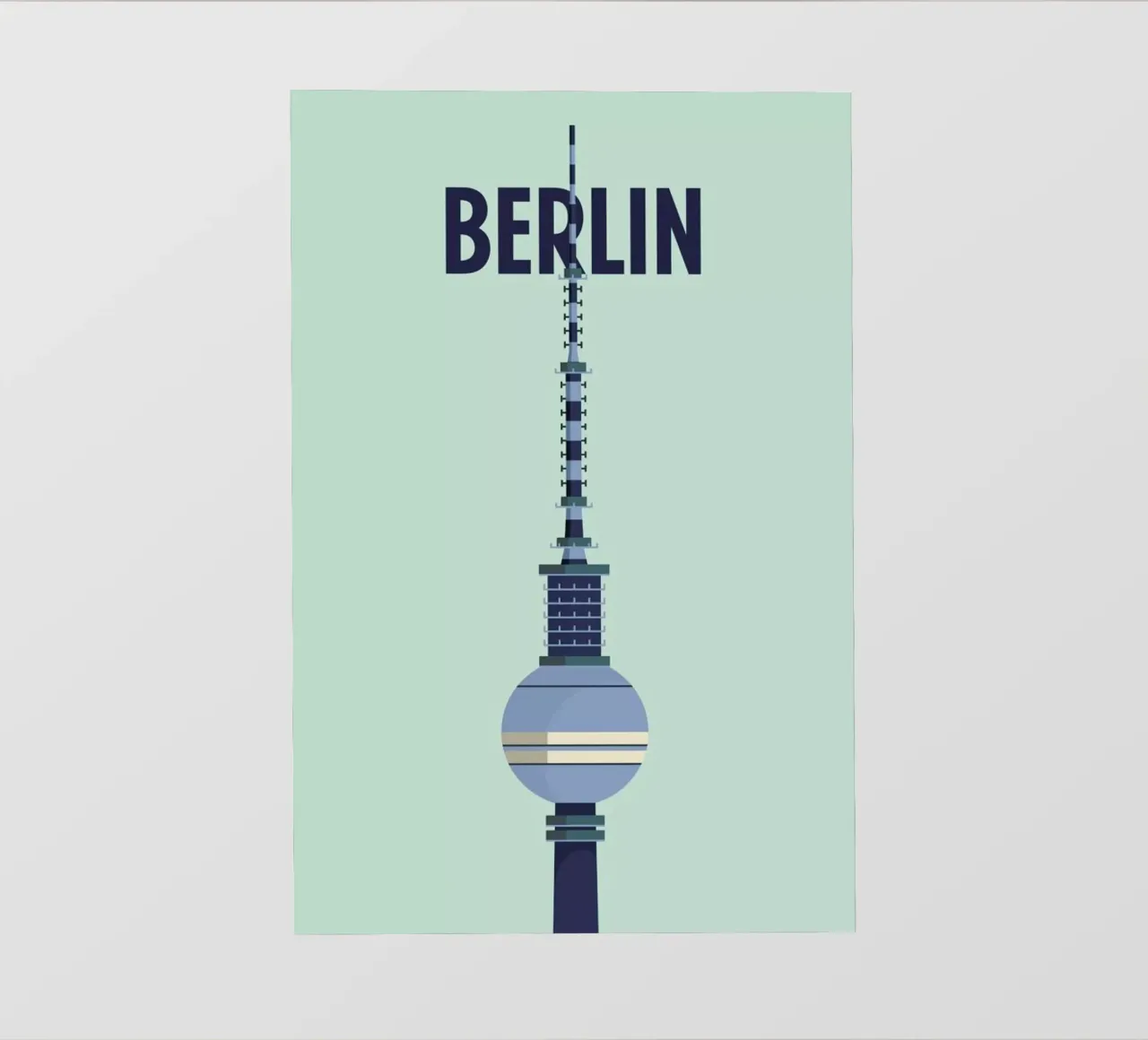 Berlin telo in pvc da Designliga Products GmbH & Co. KG