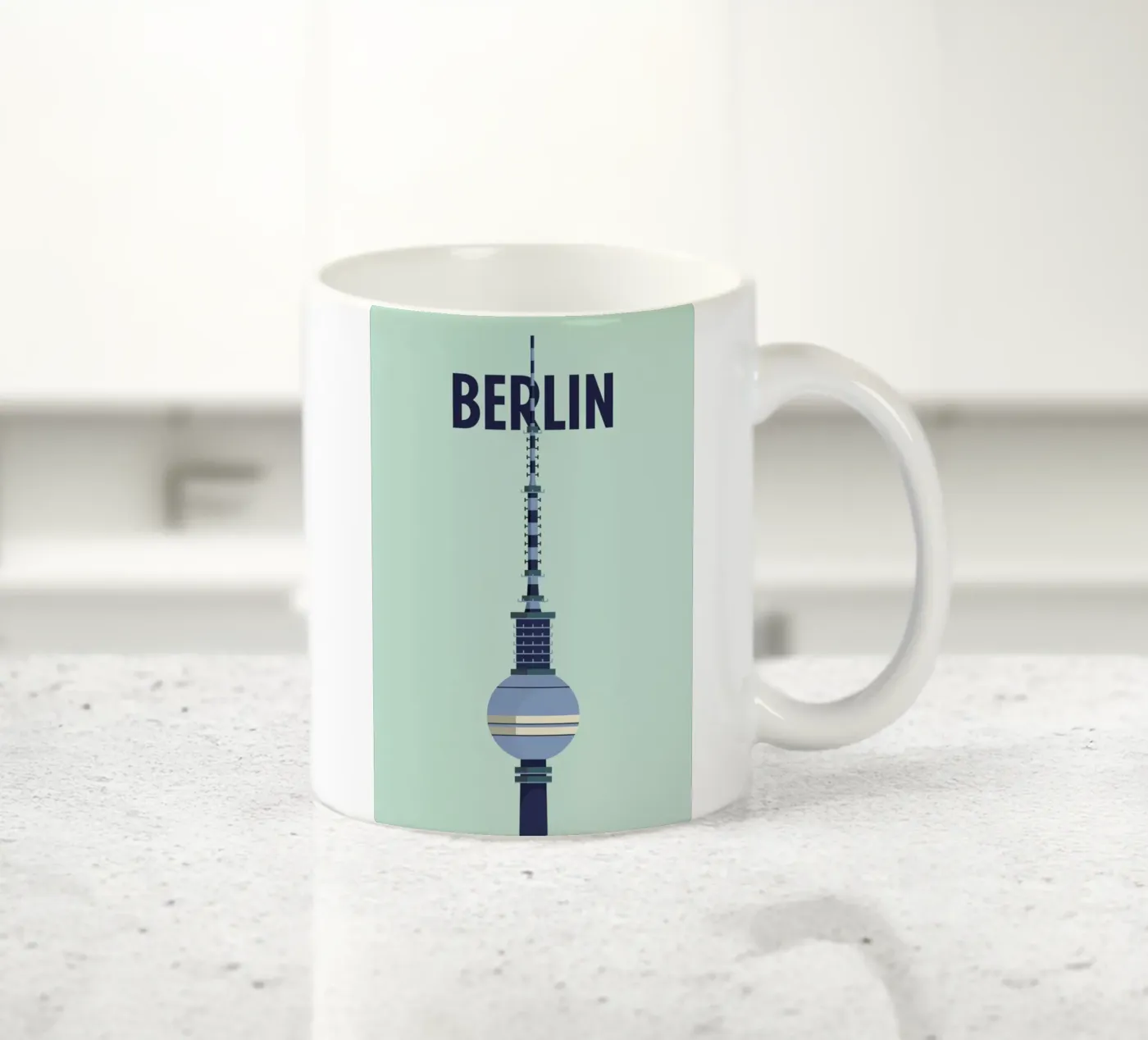 Berlin ceramic mug by Designliga Products GmbH & Co. KG