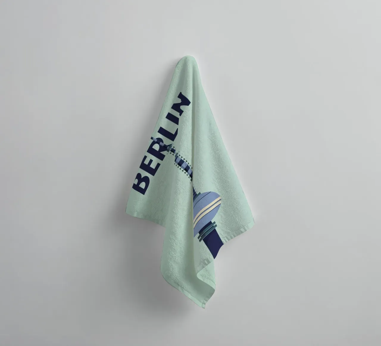 Berlin asciugamano da bagno da Designliga Products GmbH & Co. KG