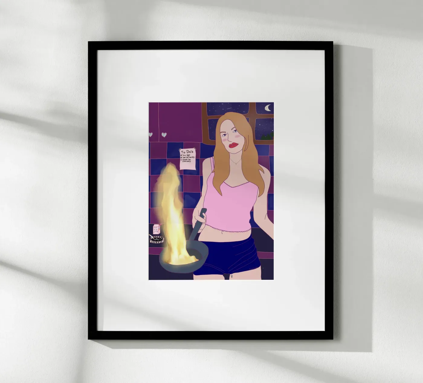 Dinner is ready poster da Femlouise.illustrations