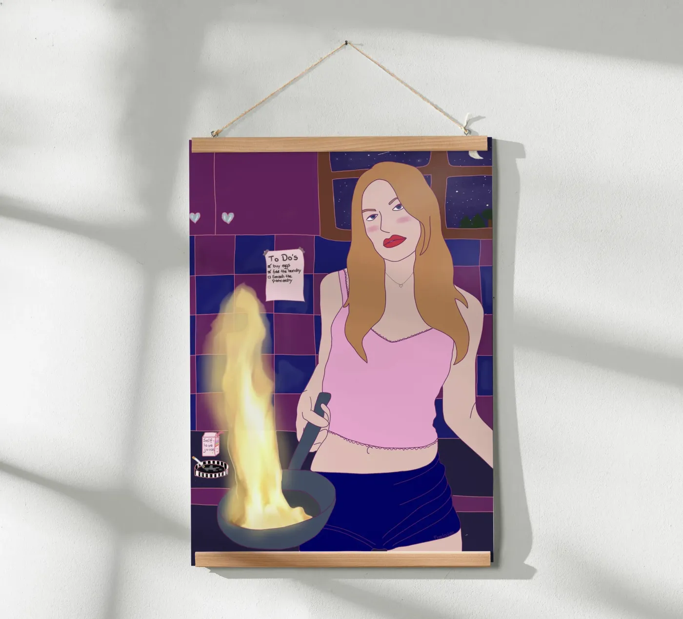 Dinner is ready poster da Femlouise.illustrations