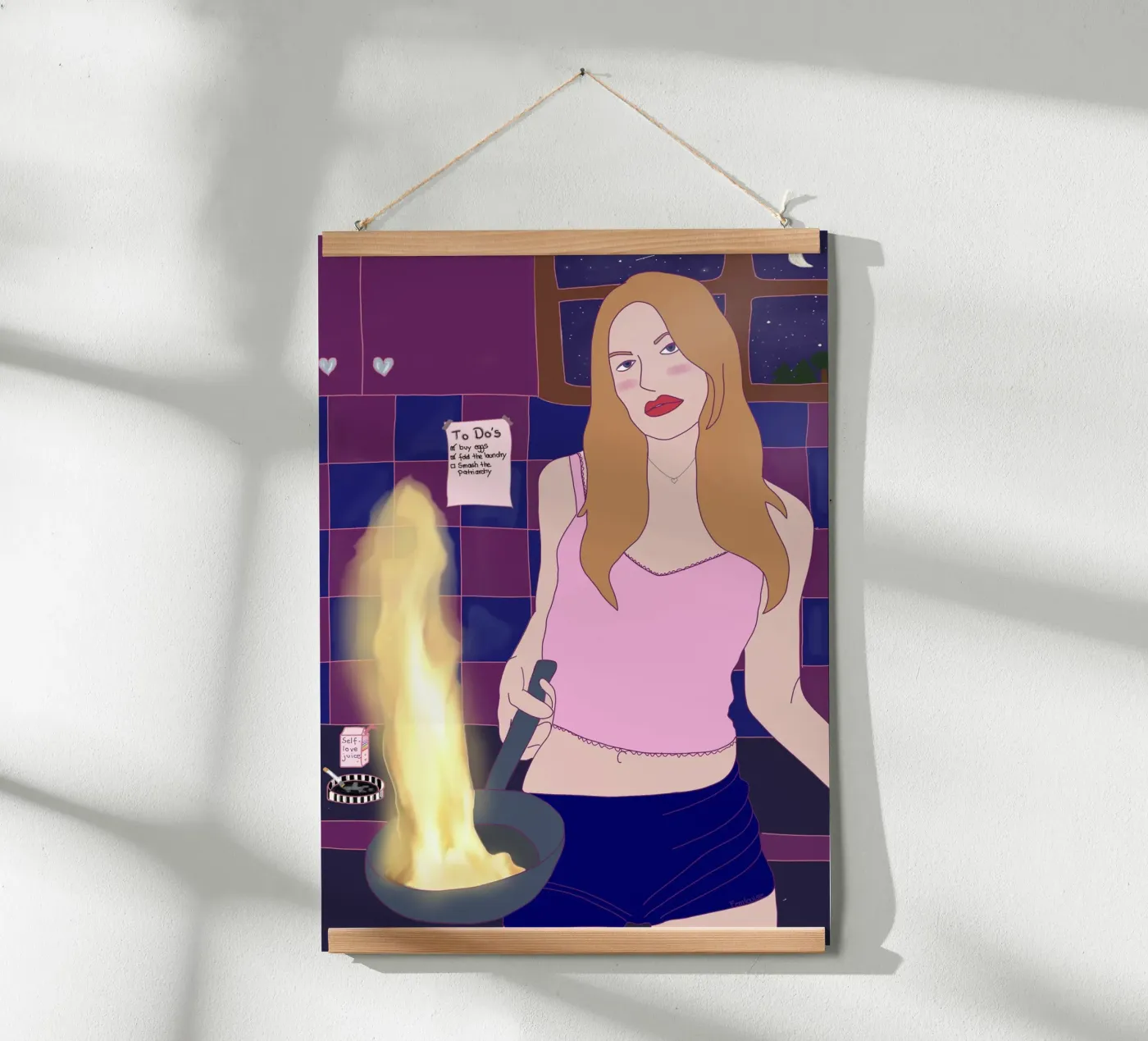 Dinner is ready poster da Femlouise.illustrations