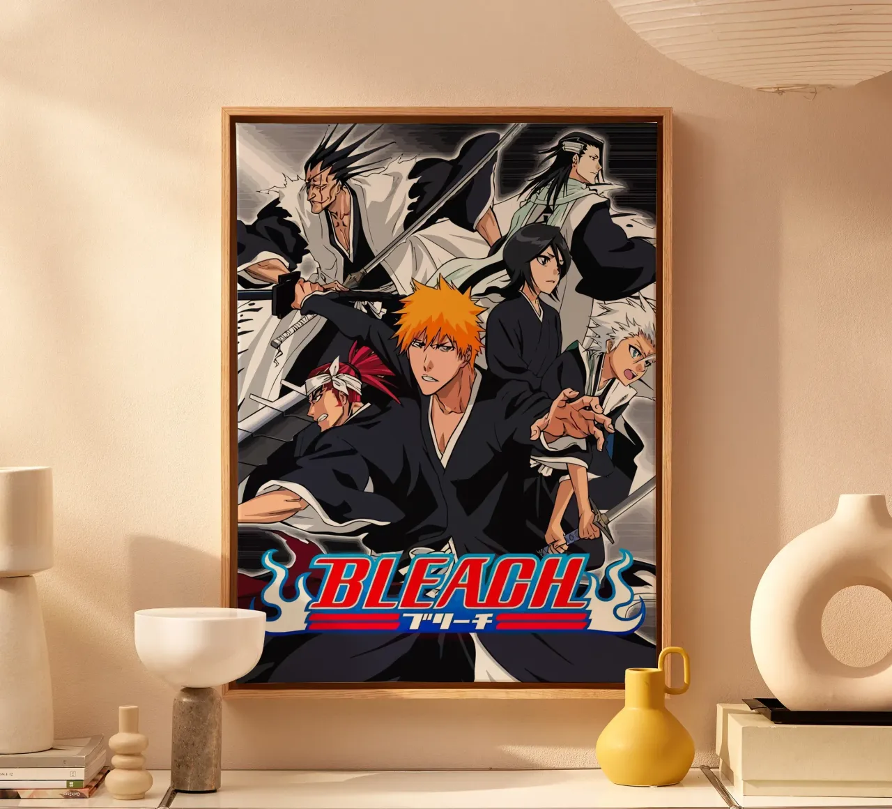 Bleach Anime tela con Cornice a cassetta da Dumery Art