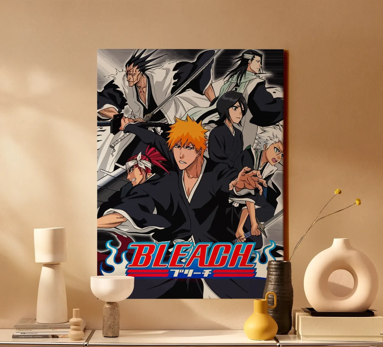Bleach Anime tela con Cornice a cassetta da Dumery Art