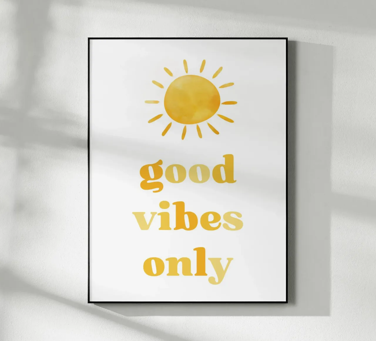 Good vibes only plexiglass da PinkCandyWalls