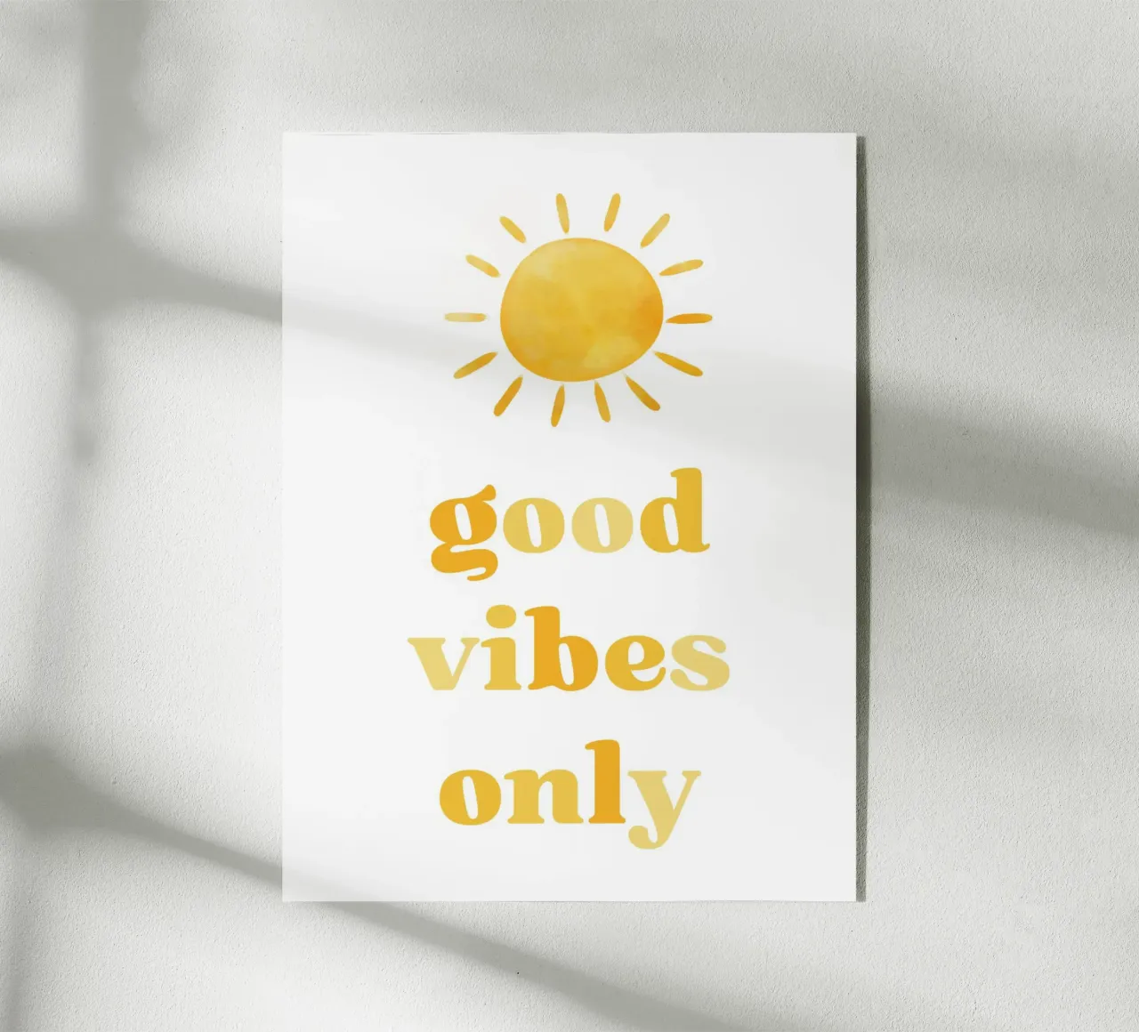 Good vibes only plexiglass da PinkCandyWalls