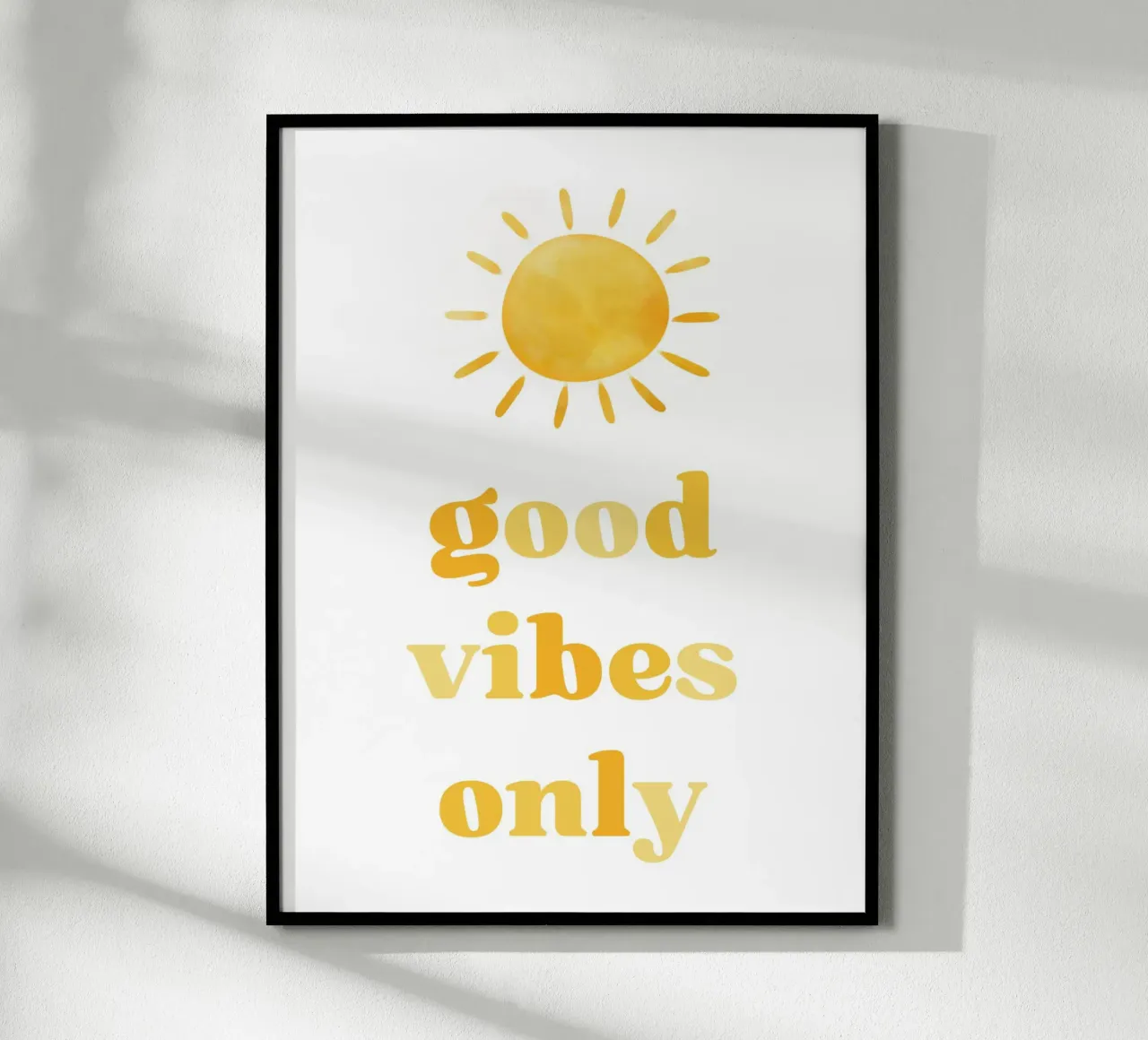 Good vibes only Poster von PinkCandyWalls