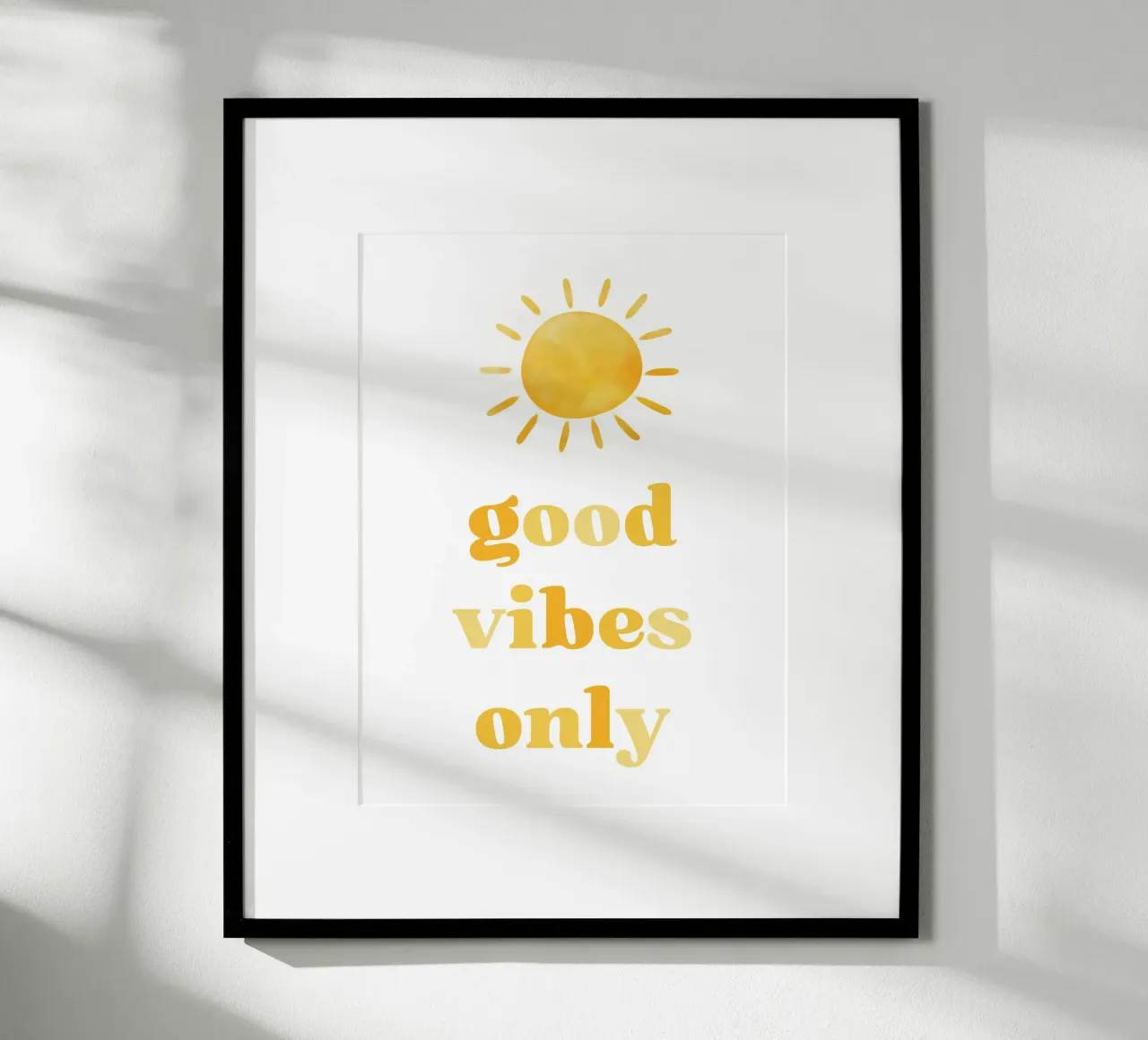 Good vibes only Poster von PinkCandyWalls