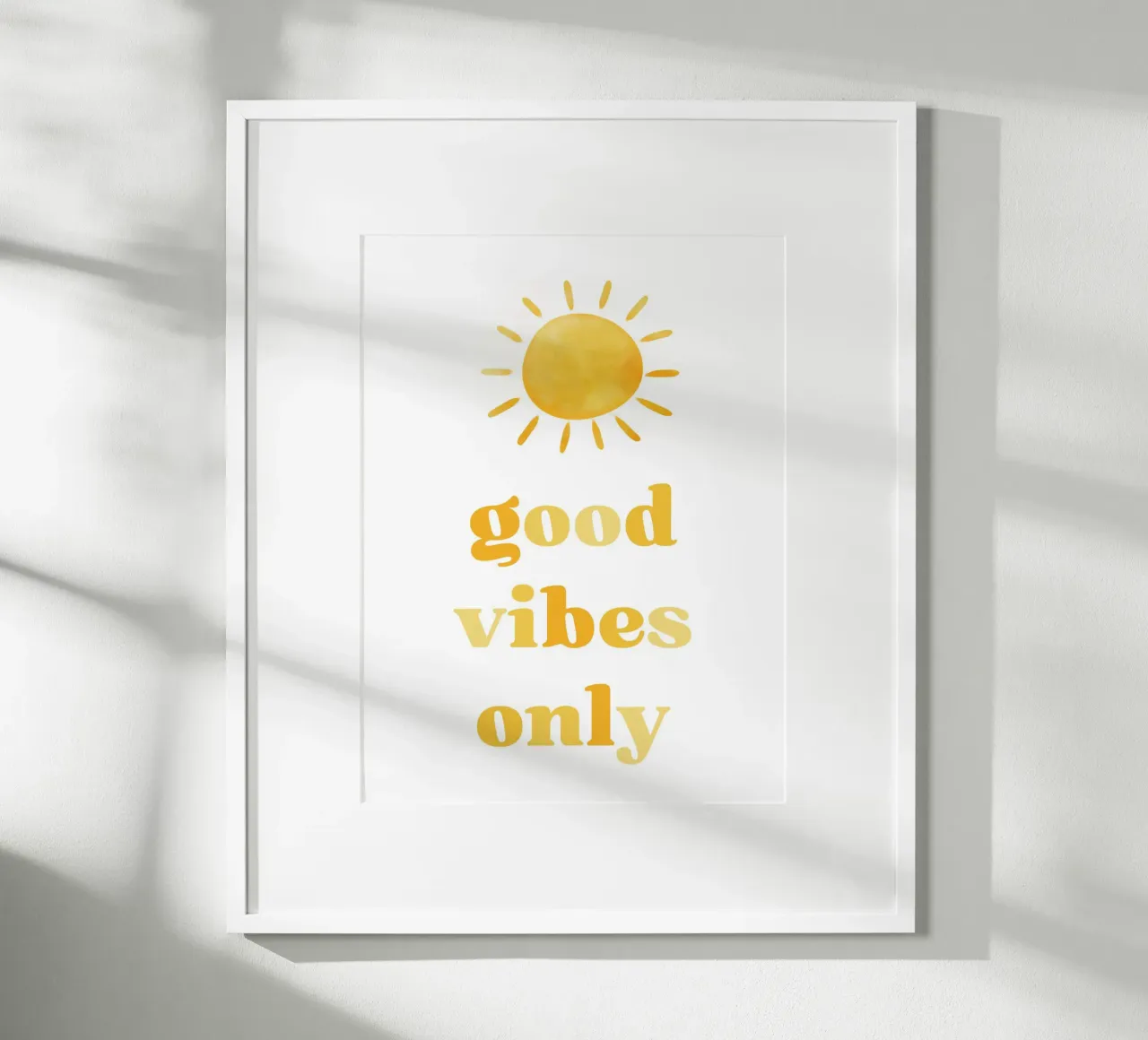 Good vibes only Poster von PinkCandyWalls