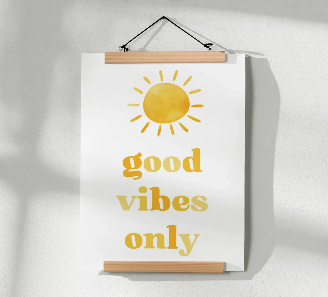 Good vibes only Poster von PinkCandyWalls