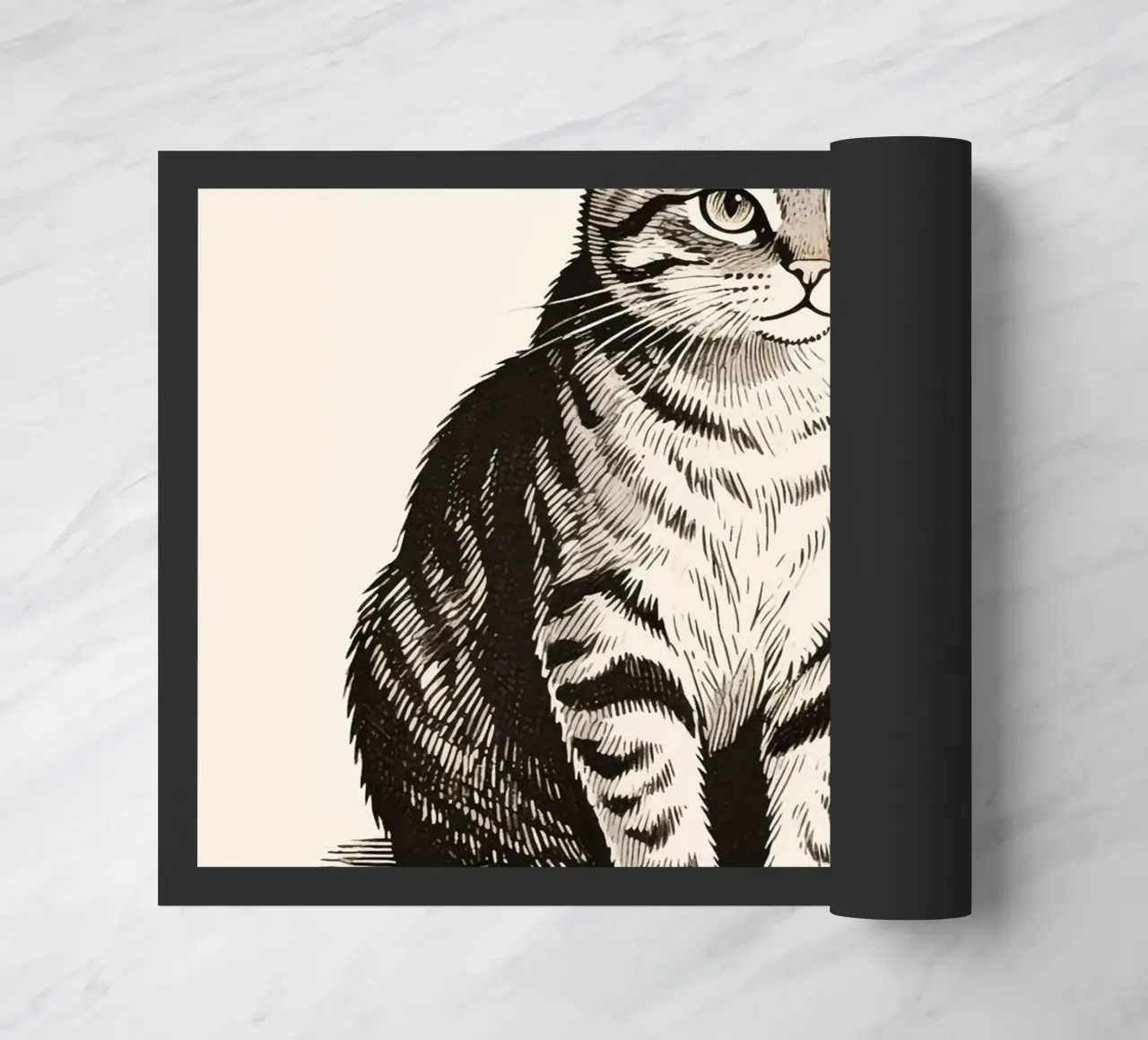 Gatto zerbino da knowledge