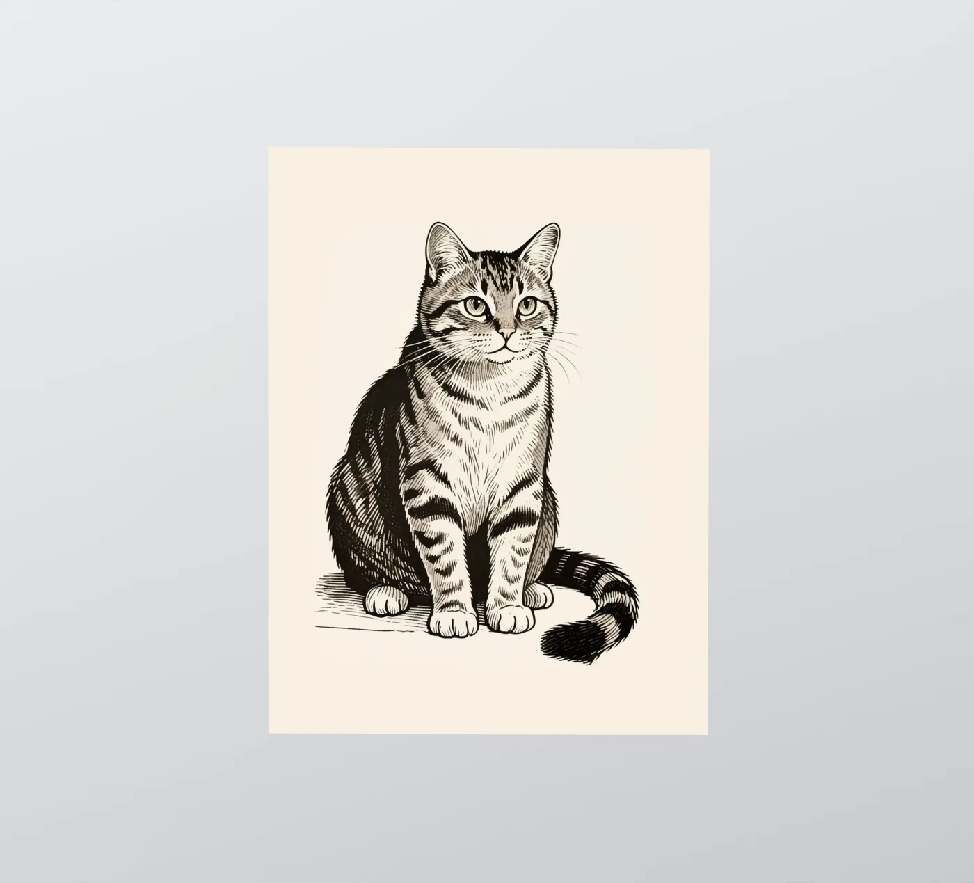 Cat sticker by knowledge
