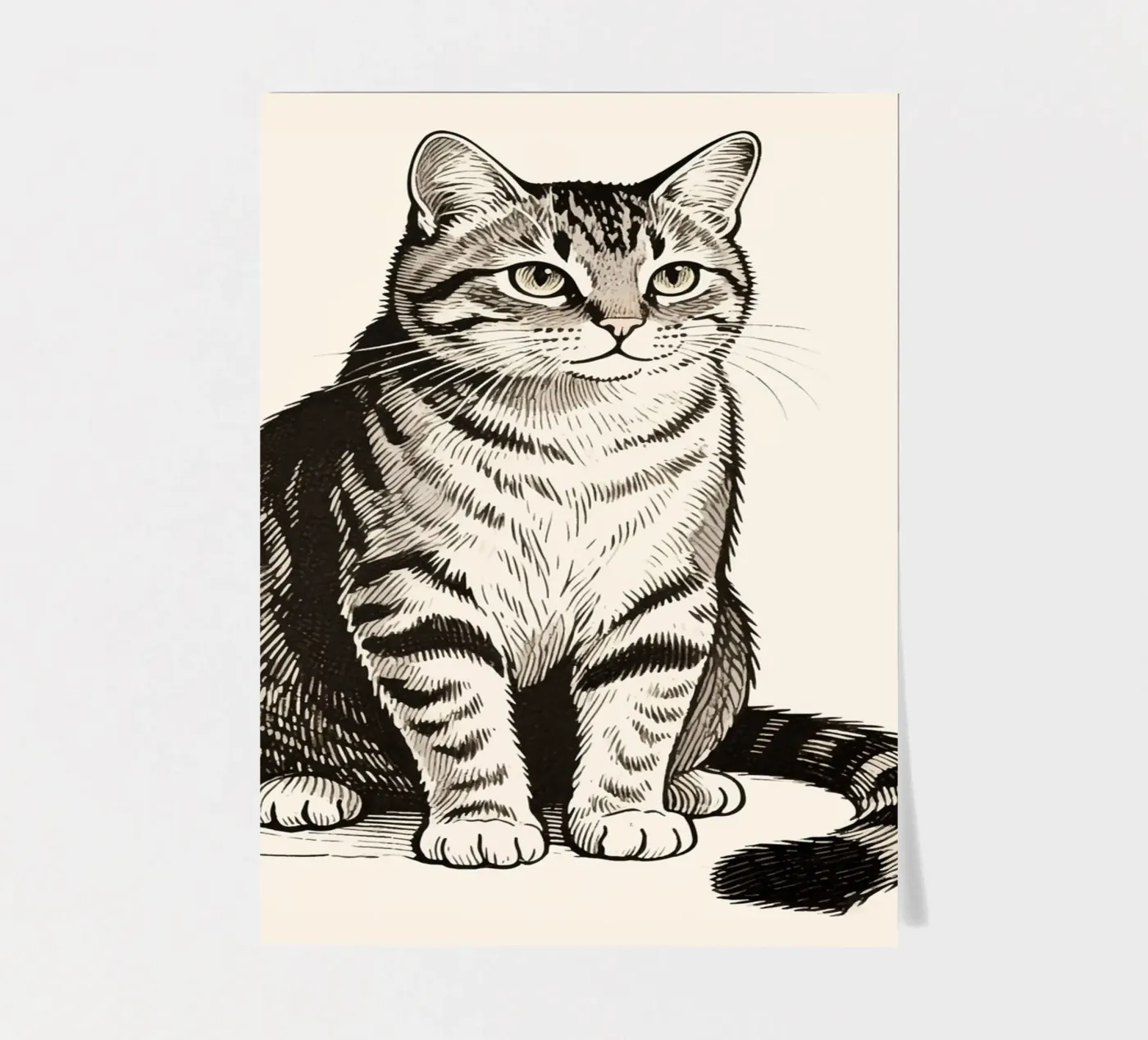 Cat sticker sheet by knowledge