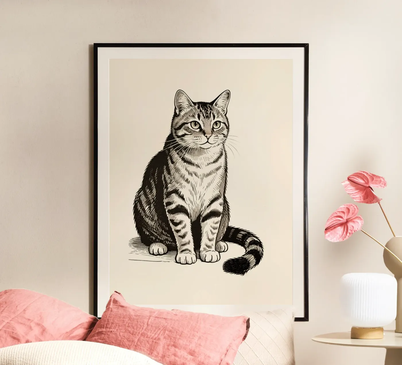 Cat poster by knowledge