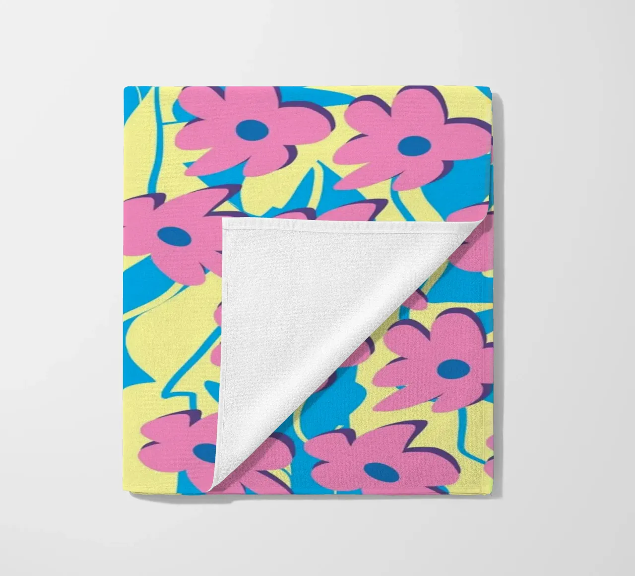 Fiore telo mare da Little Dean