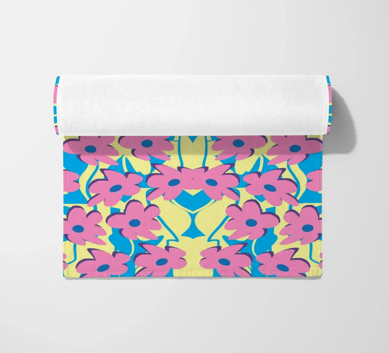 Fiore telo mare da Little Dean