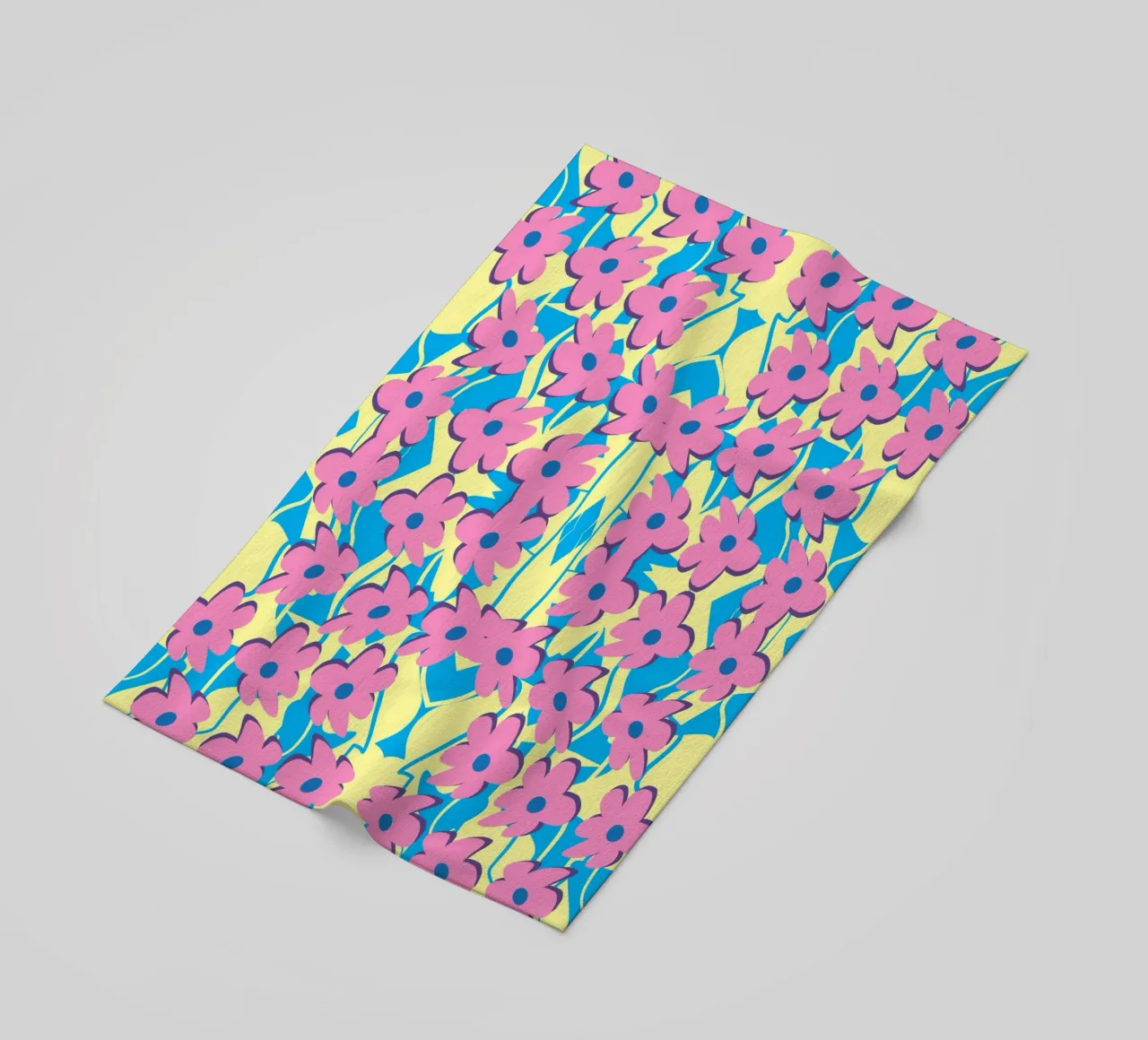 Fiore telo mare da Little Dean