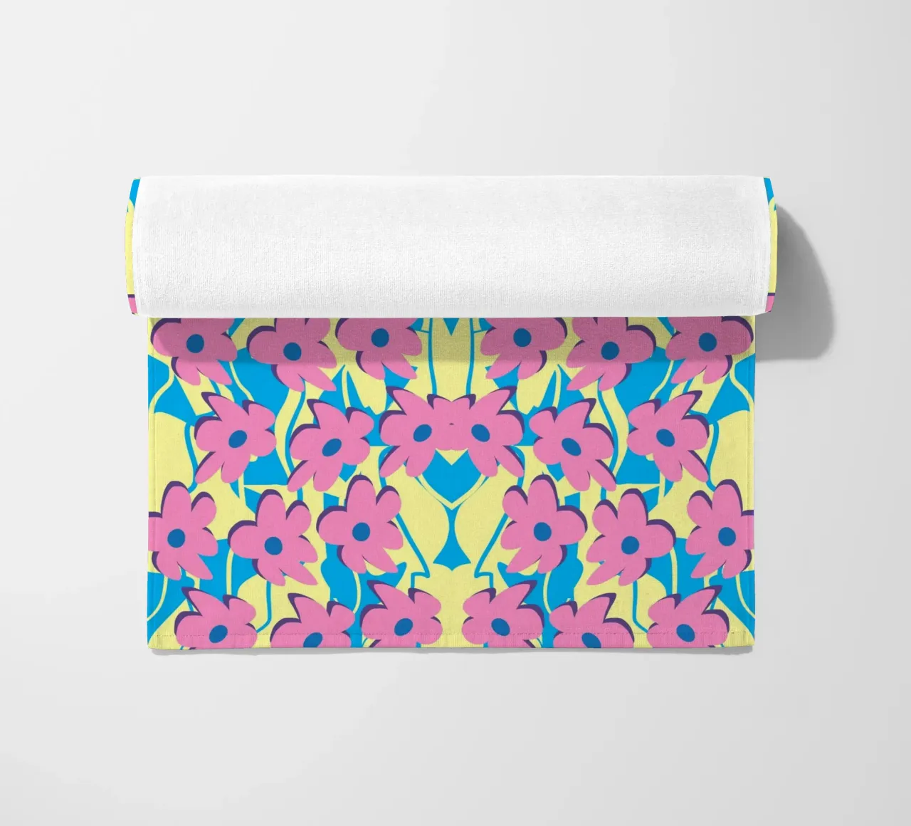 Fiore telo mare da Little Dean