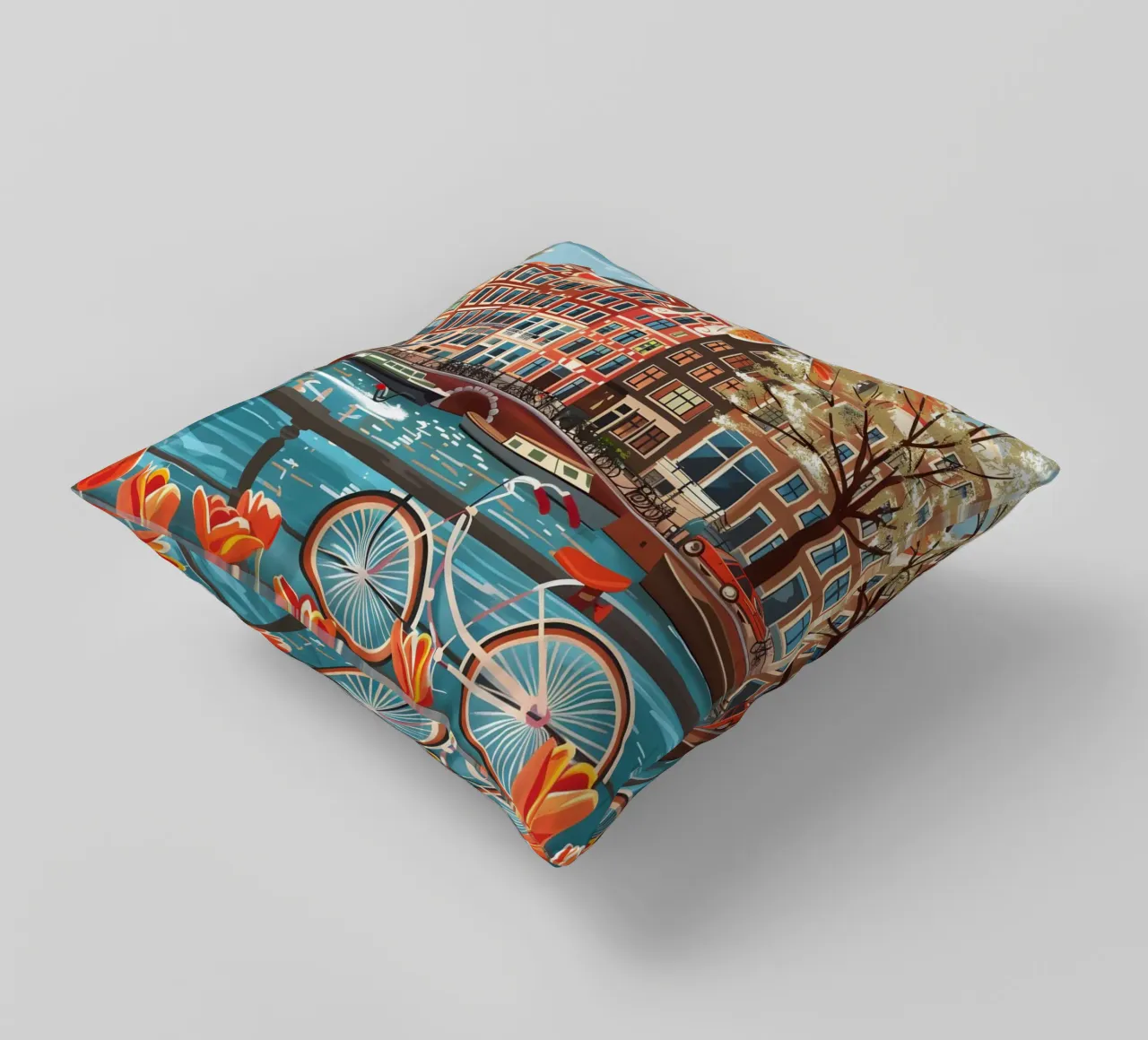 Amsterdam Netherlands cuscino da Travelstudio