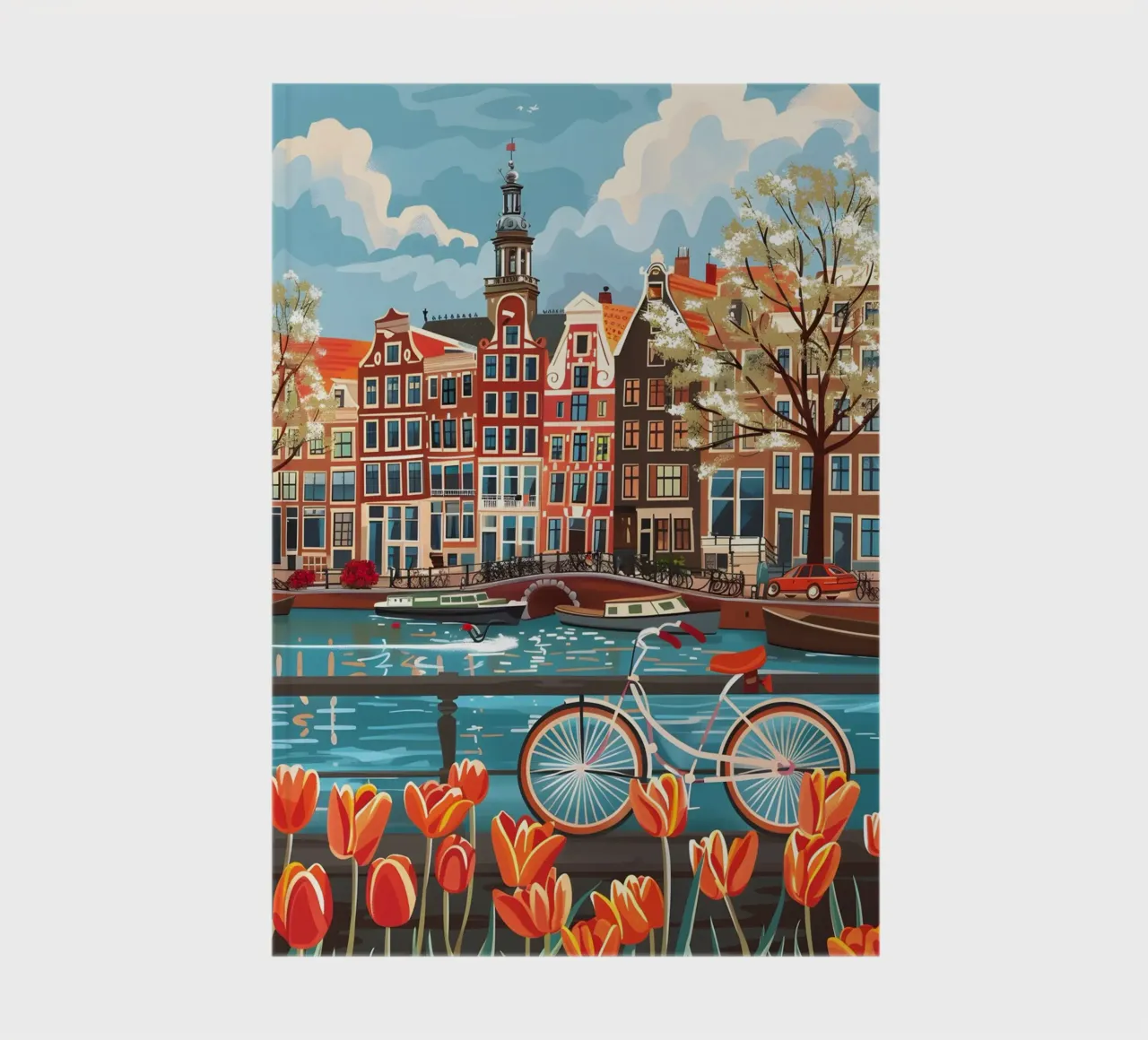 Amsterdam Netherlands notebook by Travelstudio