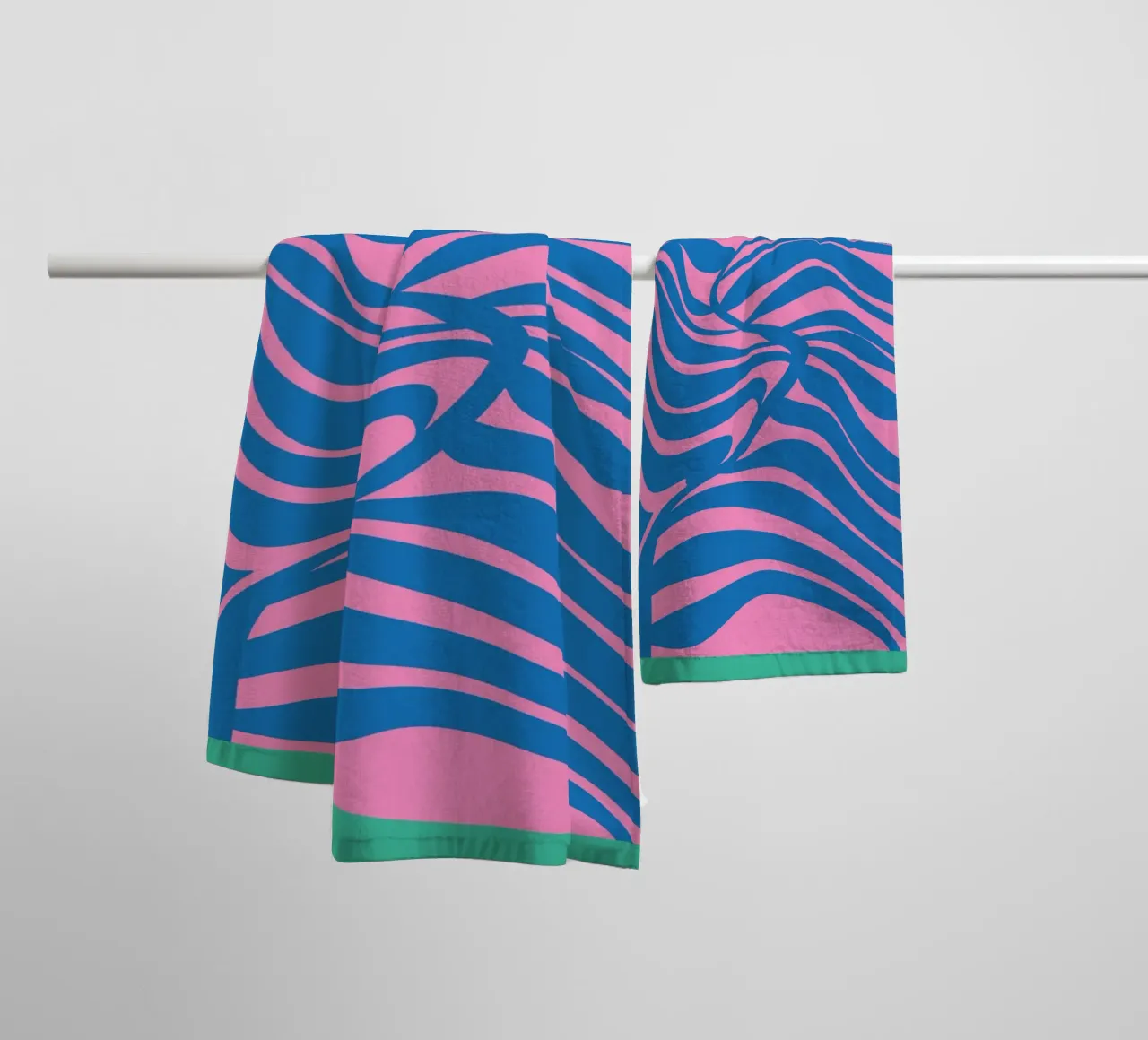 Foglia di palma pop out 03 asciugamano da bagno da Little Dean
