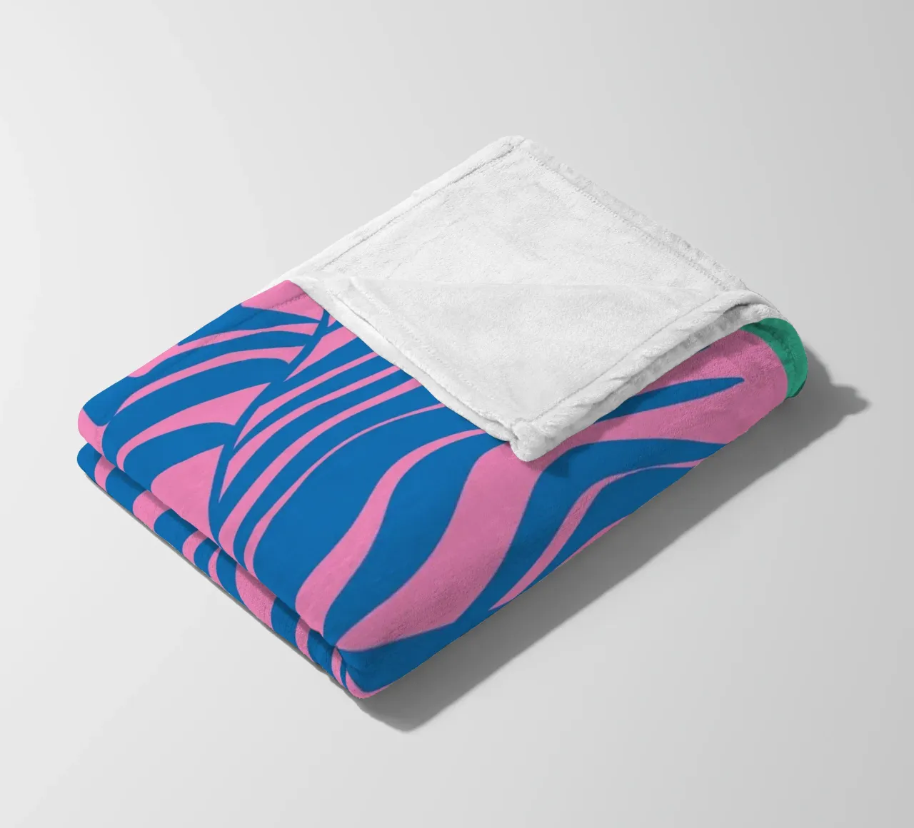 Foglia di palma pop out 03 coperta in pile da Little Dean