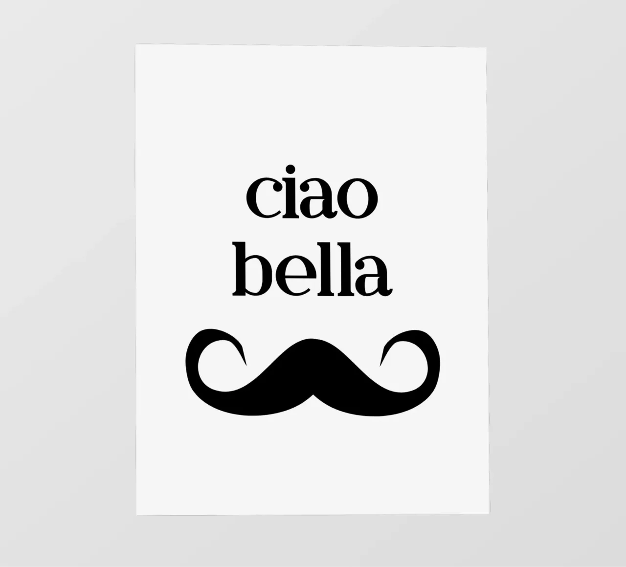 Ciao bella telo in pvc da PinkCandyWalls