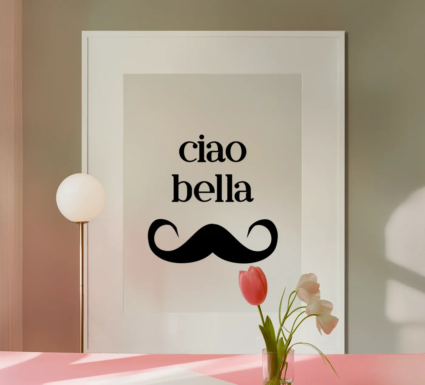 Ciao bella poster da PinkCandyWalls