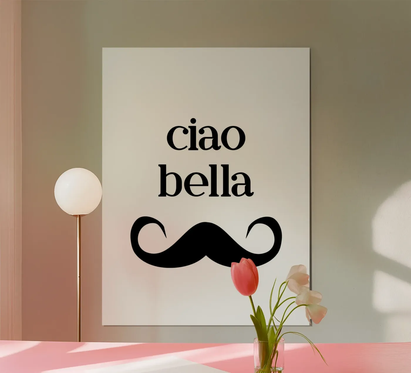 Ciao bella poster da PinkCandyWalls