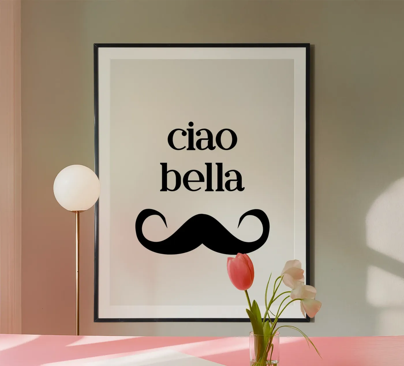 Ciao bella poster da PinkCandyWalls