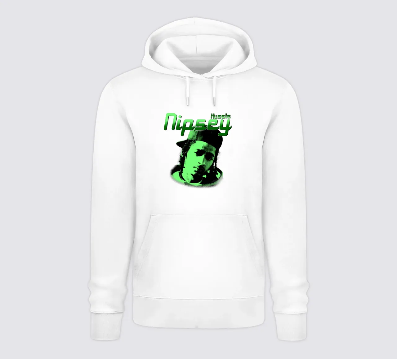 Stile grunge Hip Hop Nipsey hussle felpa con cappuccio da mannys_artt