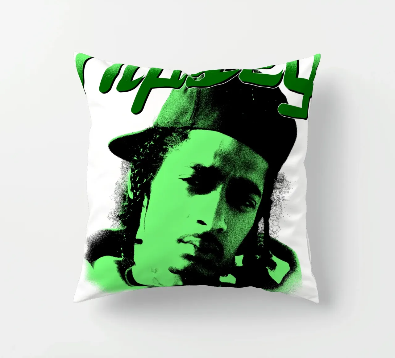 Stile grunge Hip Hop Nipsey hussle cuscino da mannys_artt