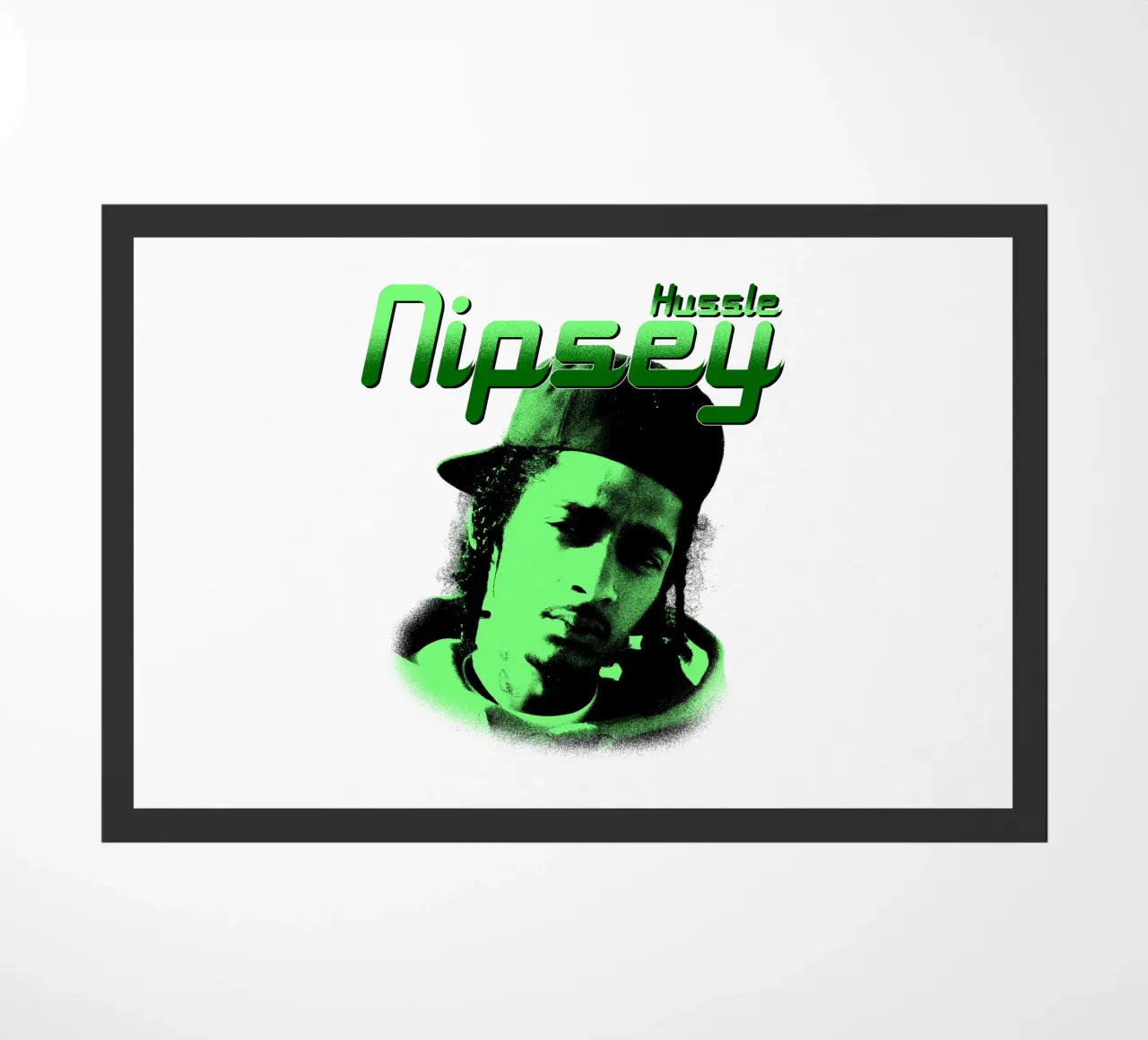 Stile grunge Hip Hop Nipsey hussle zerbino da mannys_artt