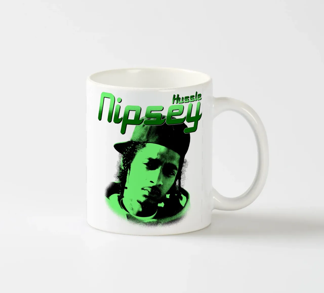 Stile grunge Hip Hop Nipsey hussle tazza in ceramica da mannys_artt