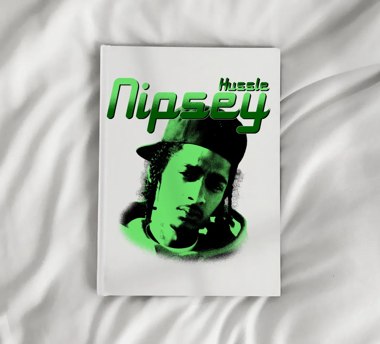 Grunge Style Hip Hop Nipsey hussle notebook by mannys_artt