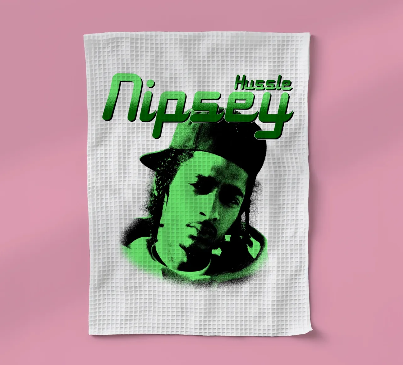 Stile grunge Hip Hop Nipsey hussle canovaccio da cucina da mannys_artt