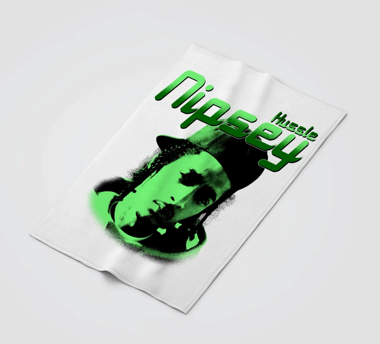 Stile grunge Hip Hop Nipsey hussle coperta in pile da mannys_artt