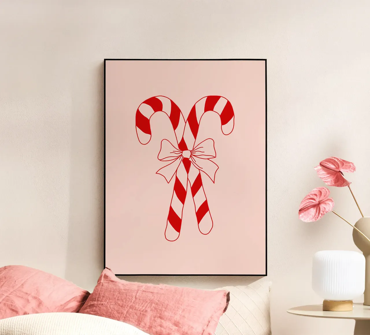 Candy cane plexiglass da we line studio - art